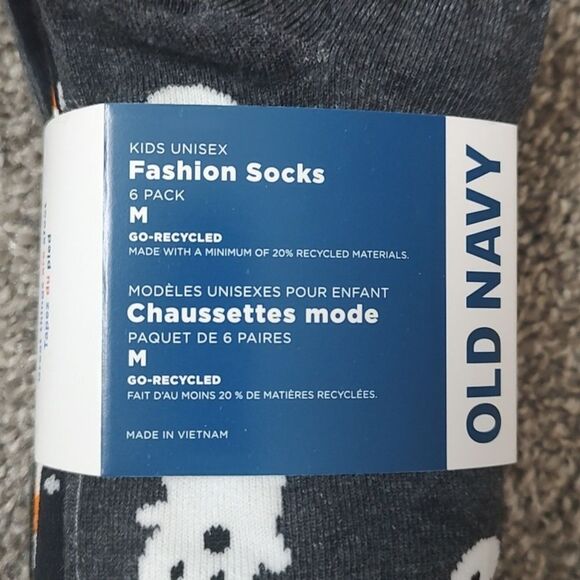 Brand New Printed Size Medium (13-3Y) Halloween Unisex Ankle Socks - Picture 4 of 9